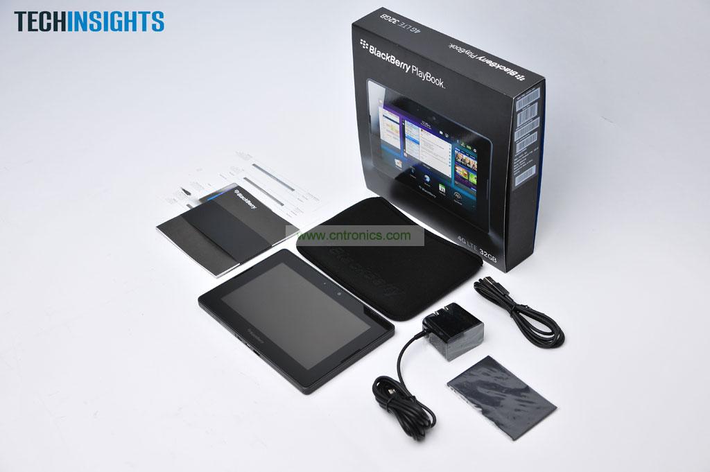Blackberry Playbook LTE產品包裝