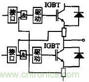 圖3: IGBT橋臂直通短路保護