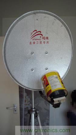 最簡(jiǎn)單使用的天線——罐頭天線,可做正饋大鍋饋源!