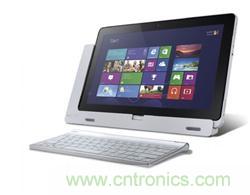 Acer變形筆記本產品,為利用OGS觸屏技術強化產品的薄化設計