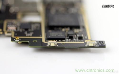 魅族MX3拆解:音量鍵