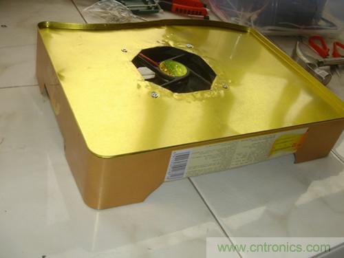 月餅盒DIY:自制筆記本散熱風扇