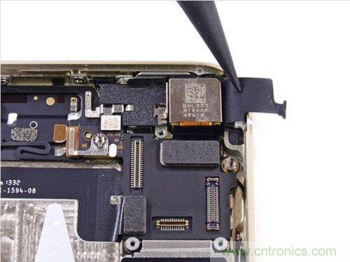 土豪金iPhone 5S拆解:內部結構升級,維修難度增加