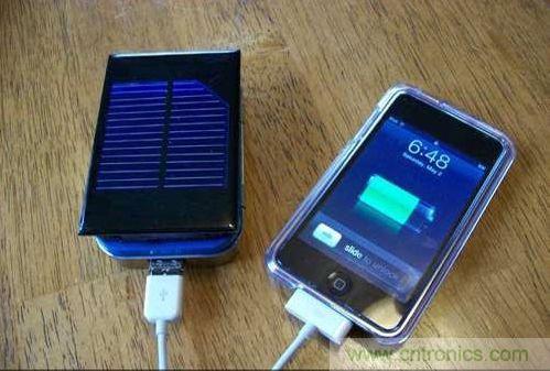 創意DIY:自制iPhone太陽能充電器