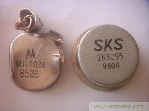 暴力拆解對比:進口金封三極管VS國產金封三極管