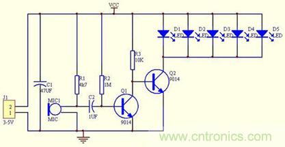 DIY:簡(jiǎn)單自制聲控LED旋律燈