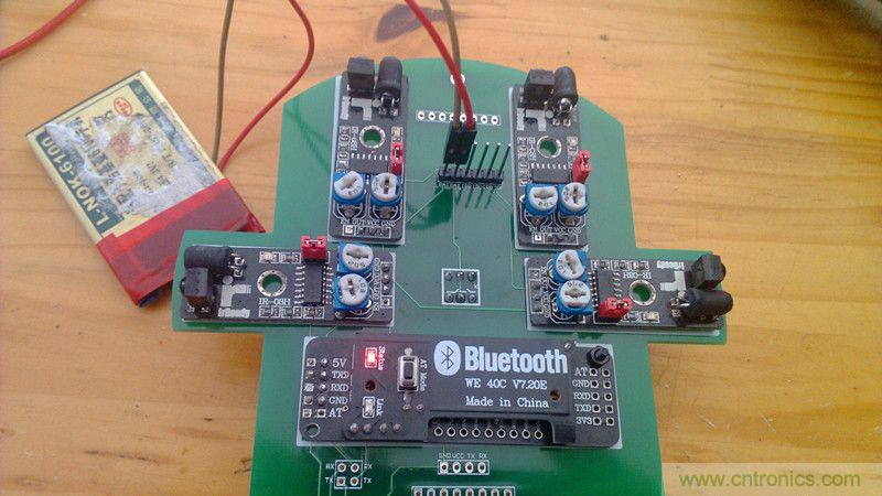 牛人力作！PCB版藍牙智能小車DIY