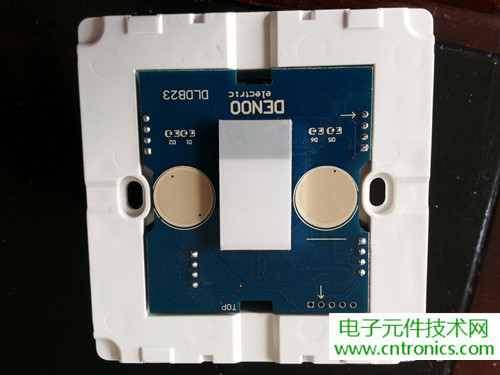 一款觸控開關拆解,做工不錯