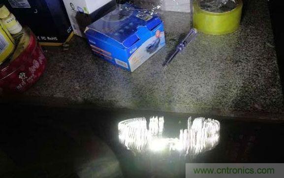 變廢為寶!風扇散熱器變身山寨LED燈