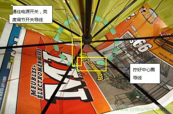 創(chuàng)意DIY!送女朋友的絕妙禮物,LED星光傘!