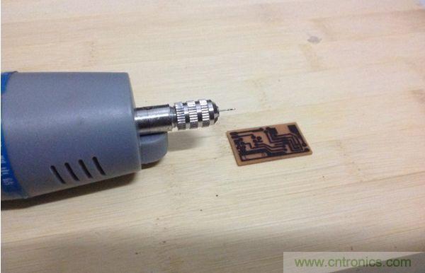 最細鉆頭,透光檢查