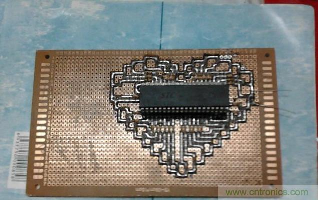 三八節(jié)將至!DIY心形LED流水燈!你們懂的~