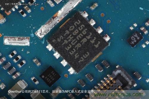 Overthur的256111芯片,是一顆NFC嵌入式安全元件