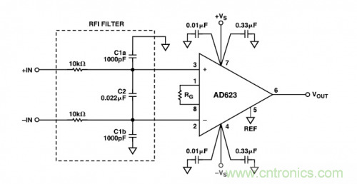 放大電路普及:射頻干擾整流誤差電路設計
