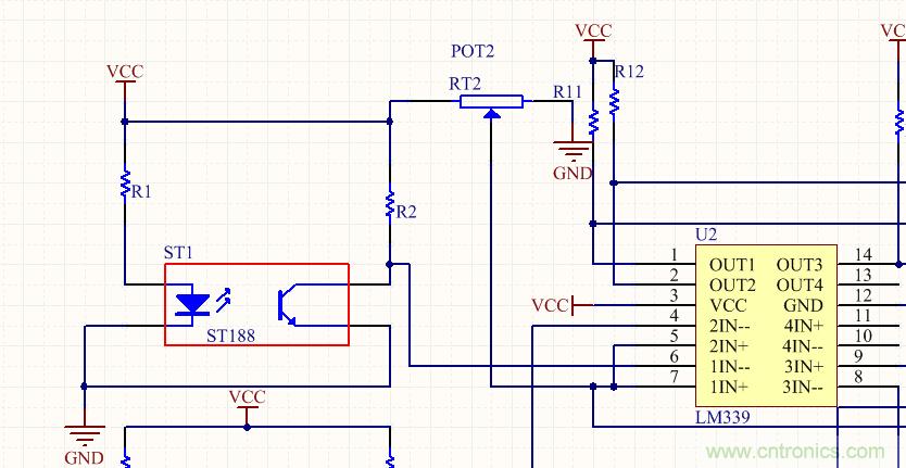 重磅推薦:黑白循跡小車的電路設計