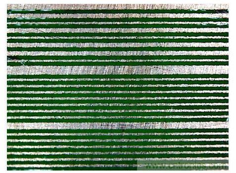 應用遮蔽膠帶后,所有多余的密封材料都被清除了