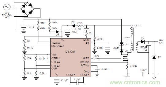 有了高壓反激式控制器，視頻安防系統“有如神助”！