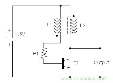 圖1:基本的焦耳小偷電路。