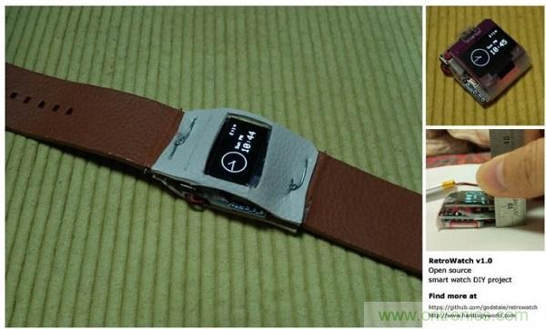 全民創客時代，自己DIY一個智能手表