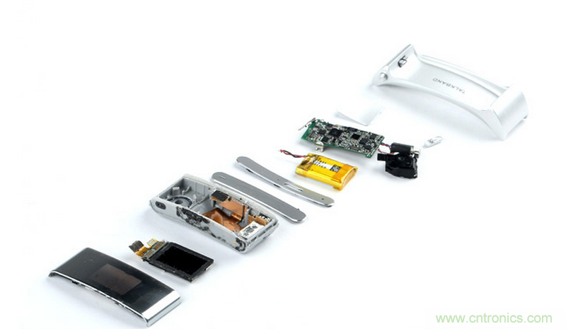 華為智能手環TalkBand B2拆解分析，時尚，輕便，觀感極好！