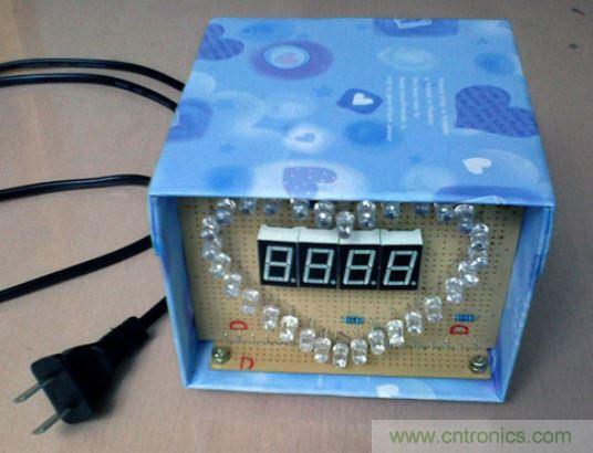 零基礎小白也可以做的愛心彩燈，送給心愛的Ta