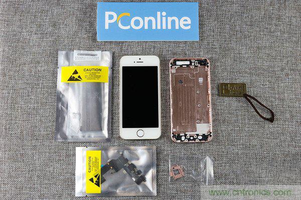 5s拆解改裝iPhone SE:120元就可愉快裝BI了
