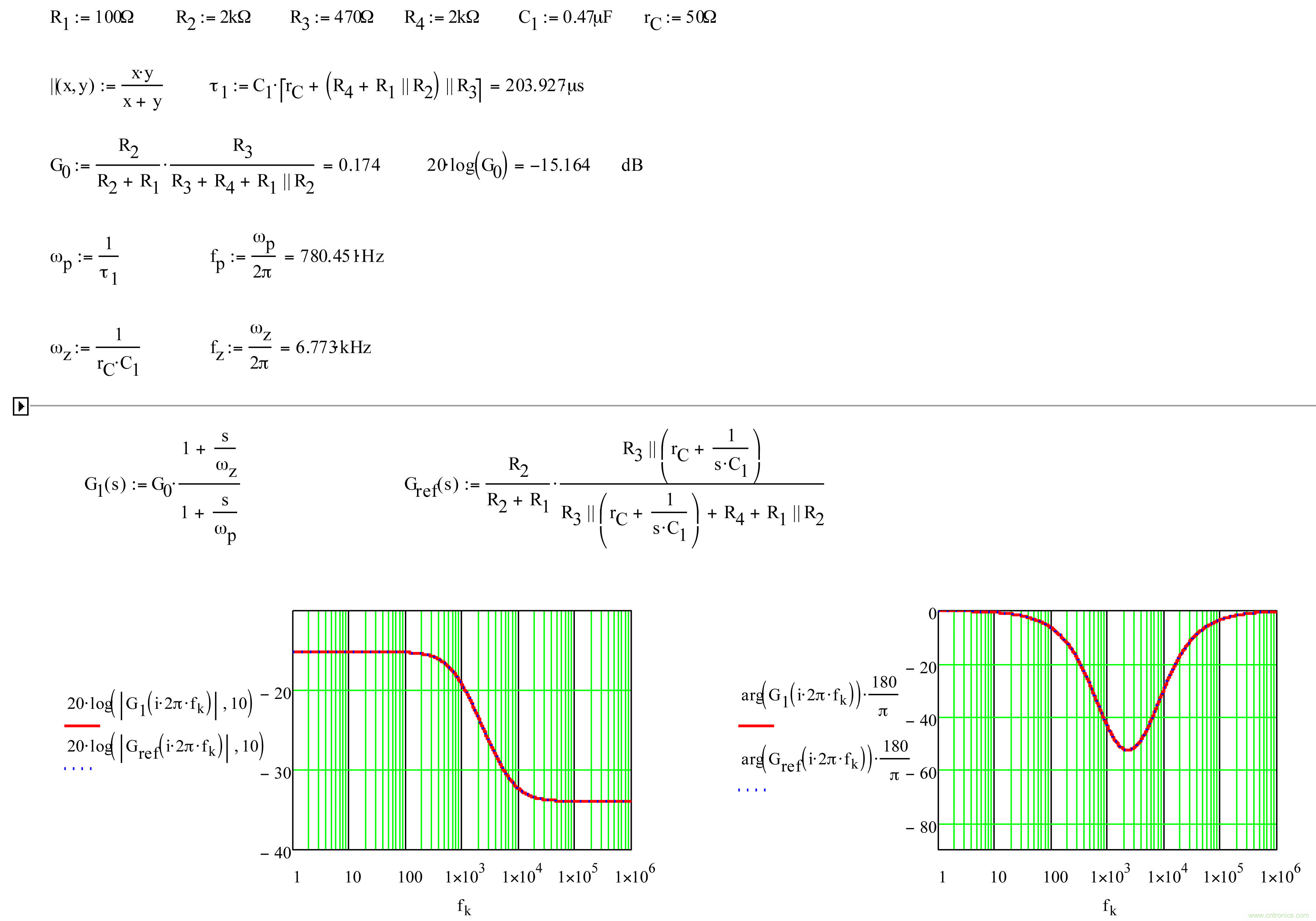 考量運算放大器在Type-2補償器中的動態響應(一)