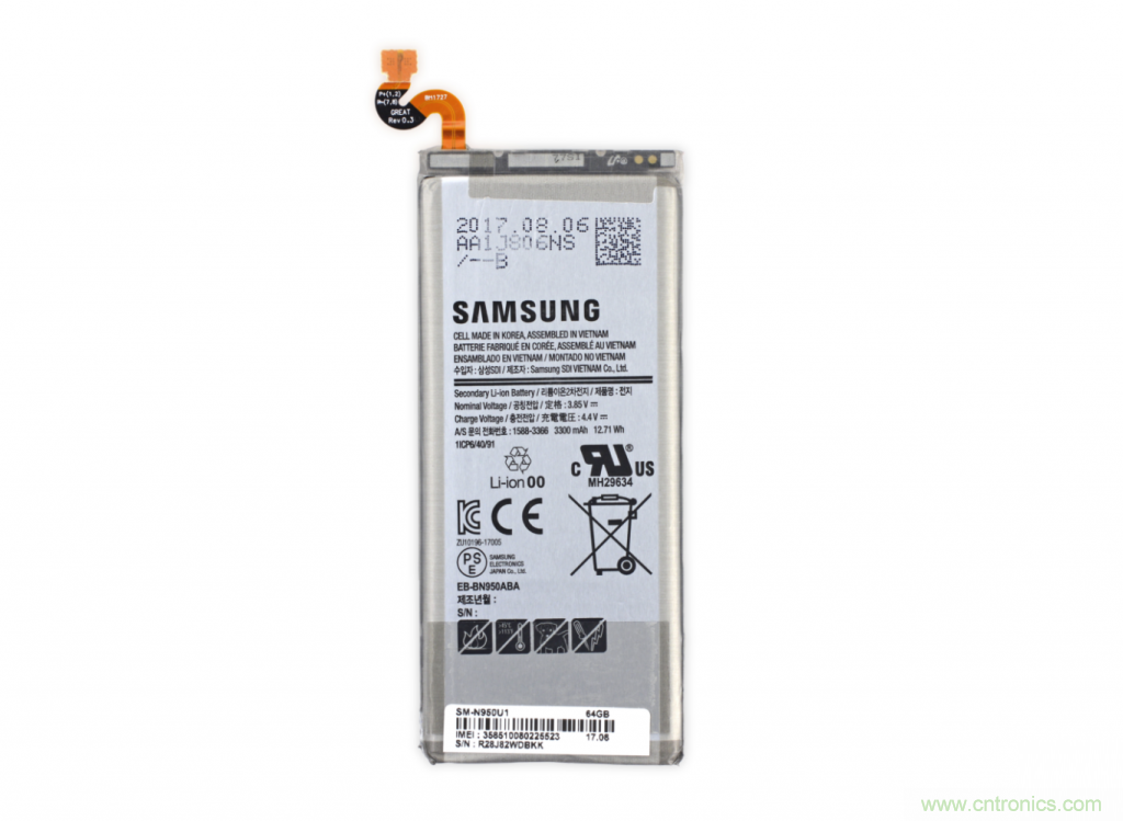 三星Note 8拆解，模塊化+分離式設計成趨勢？