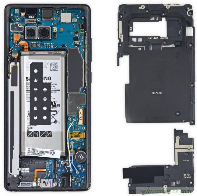 三星Note 8拆解，模塊化+分離式設計成趨勢？