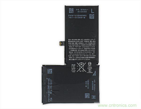 蘋果iPhone X iFixit拆解報告:雙層主板+雙單元電池