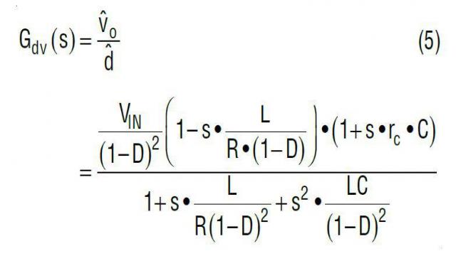 開關模式電源的建模和環路補償設計