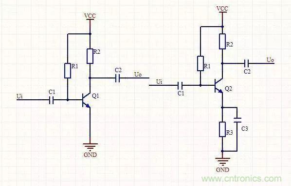 什么是共集、共基、共射放大器?如何分辨3類放大器
