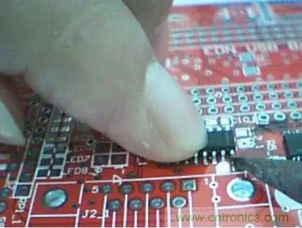 教你怎樣焊接貼片IC 教你怎樣焊接貼片IC