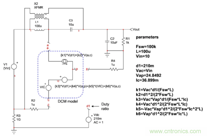 開關轉換器動態分析采用快速分析技術(2)