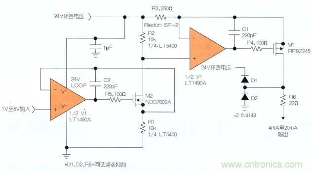 什么?!4mA至20mA電流環路的誤差小于0.2%?! 什么?!4mA至20mA電流環路的誤差小于0.2%?!