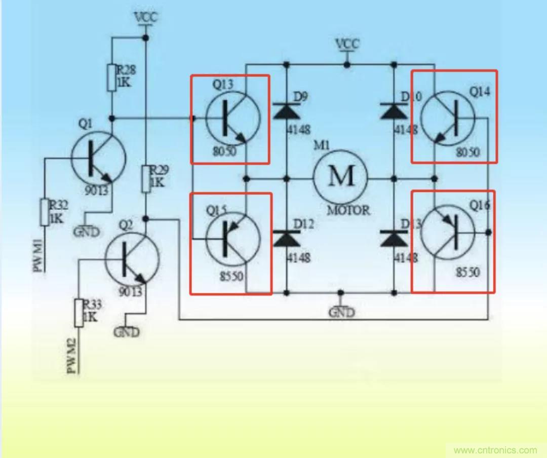 用H橋驅動直流電機的效率計算方法 用H橋驅動直流電機的效率計算方法