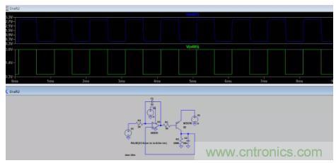 反饋點接到運放同相端，輸出震蕩后是電路還是負反饋嗎？