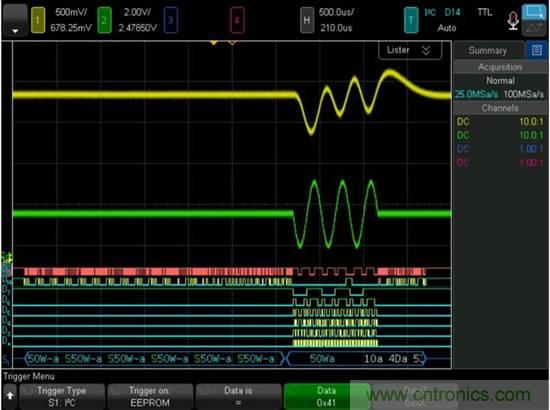 使用混合信號示波器調(diào)試嵌入式混合信號設(shè)計 使用混合信號示波器調(diào)試嵌入式混合信號設(shè)計