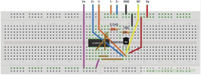 ADALM2000實驗:源極跟隨器(NMOS)