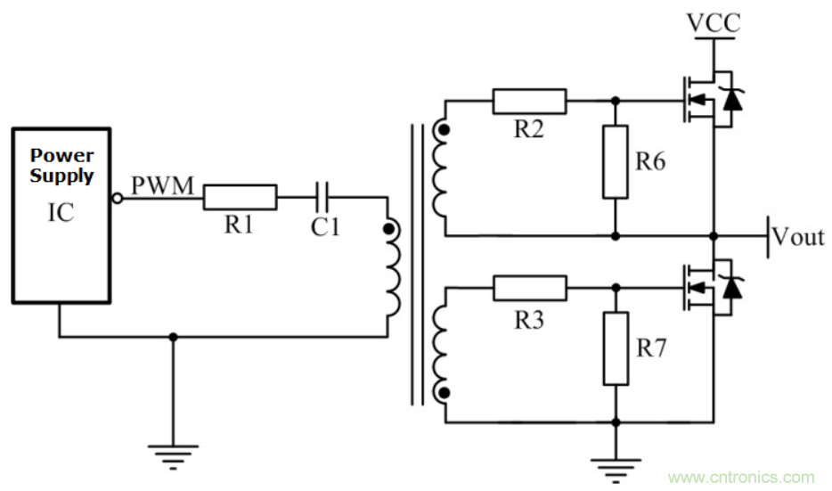 經典MOSFET柵極驅動電路 經典MOSFET柵極驅動電路