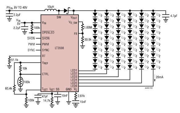 快來看看,這款器件如何降低LCD LED背光源的成本和復(fù)雜性 快來看看,這款器件如何降低LCD LED背光源的成本和復(fù)雜性