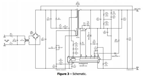 使用 InnoSwitch3-CE 的 45 W 電源 使用 InnoSwitch3-CE 的 45 W 電源