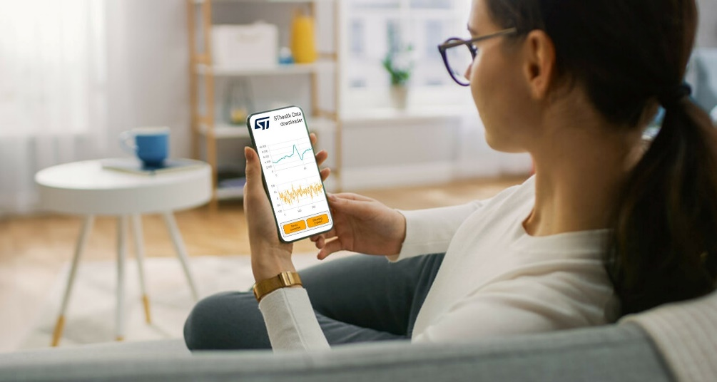 意法半導體推出首款超低功耗生物傳感器，成為眾多新型應用的核心所在