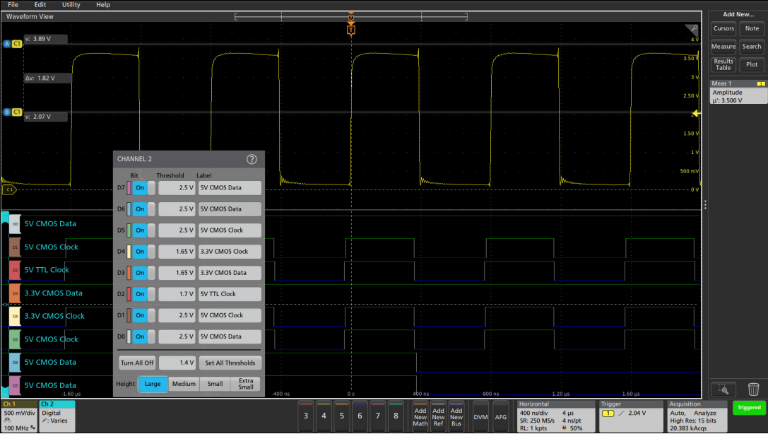 用混合信號示波器識別建立和保持時間違規 用混合信號示波器識別建立和保持時間違規