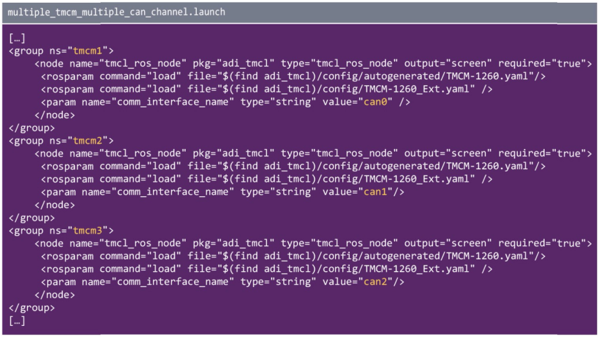 使用ROS1驅動程序來操控ADI Trinamic電機控制器 使用ROS1驅動程序來操控ADI Trinamic電機控制器