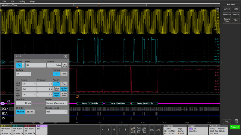 如何使用帶有I2C和SPI解碼的示波器排查系統問題 如何使用帶有I2C和SPI解碼的示波器排查系統問題