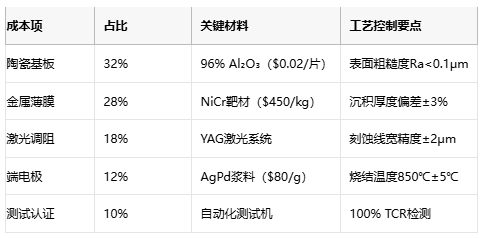 金屬膜電阻技術解析與產業(yè)應用指南