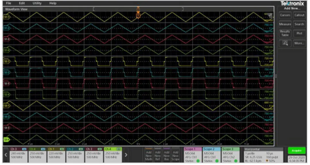 開啟TekHSI高速接口功能,加速波形數(shù)據(jù)遠程傳輸 開啟TekHSI高速接口功能,加速波形數(shù)據(jù)遠程傳輸